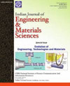 INDIAN JOURNAL OF ENGINEERING AND MATERIALS SCIENCES雜志封面